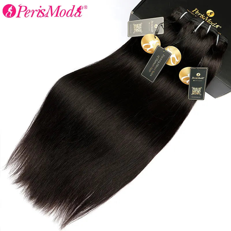15A Straight Human Hair Bundles Brazilian Weaving Virgin Remy Human Hair Extensions 1/3/4 Pcs Raw Human Hair Bundles