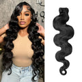12A Body Wave Bundles Human Hair 20 Inch 1 Bundles 65G Body Wave Bundles 100% Unprocessed Brazilian Virgin Hair Hair Extensions Weave Human Hair Raw Bundles Natural Black